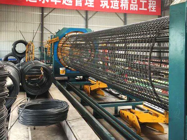 鋼筋籠滾焊機(jī)加工鋼筋籠的特點